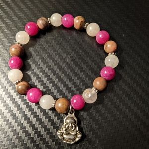 Buddha and Stone Bracelet